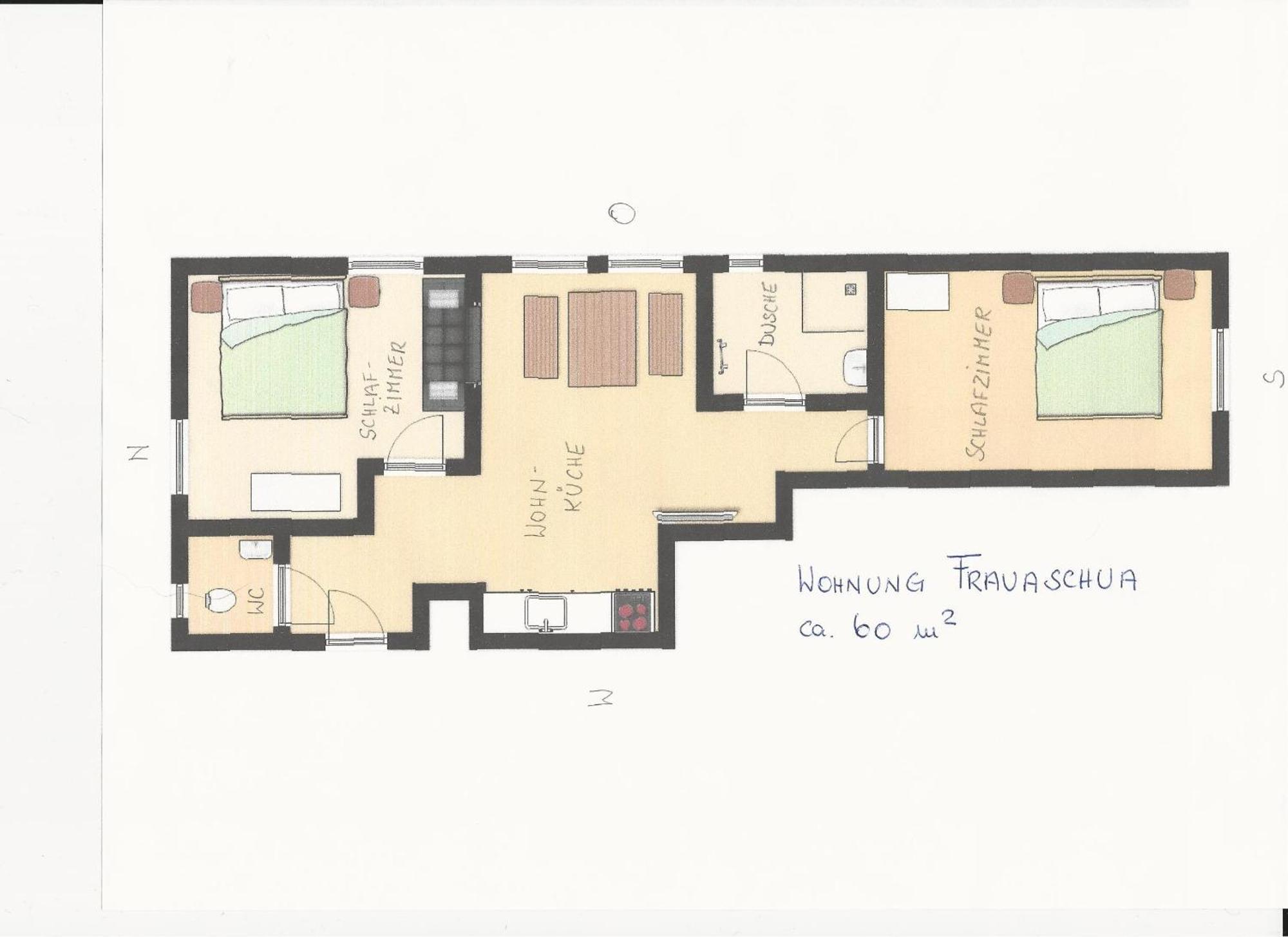 Haus Gaudenz Apartment Warth  Phòng bức ảnh